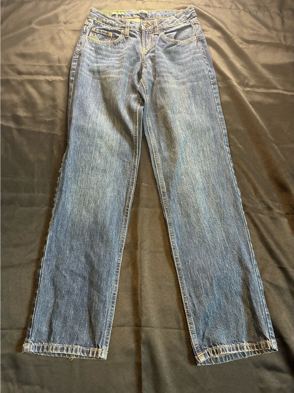 Women's Mid-Rise Straight Jeans
Wild Fable Dark Wash Size O